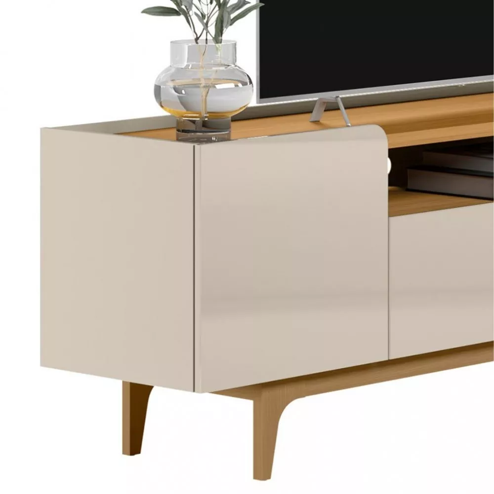 Rack para TV até 75 Polegadas 3 Portas Orlando Linea Brasil