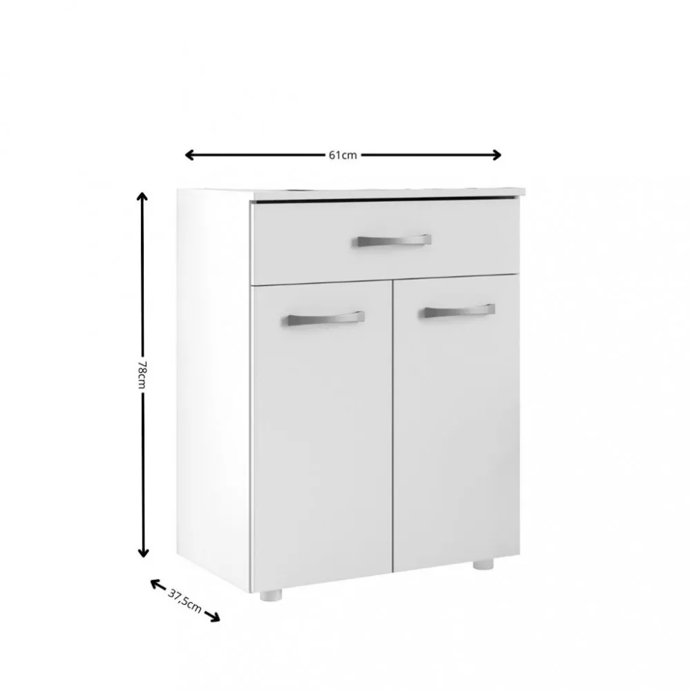 Balcão Multiuso 2 Portas 1 Gaveta Duna Aramóveis