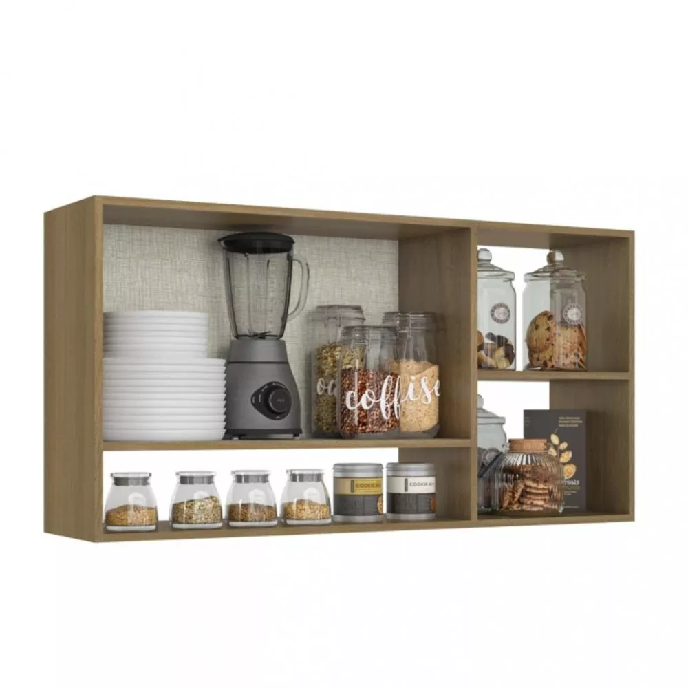 Armário Aéreo 2 Portas 120cm Magnolia THB