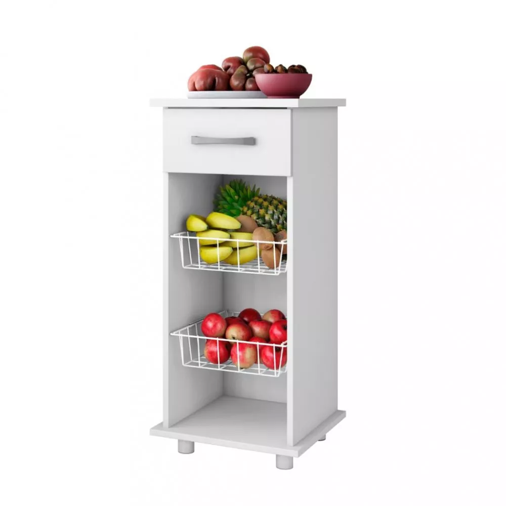 Fruteira 2 Cestos 1 Gaveta Régia Aramóveis