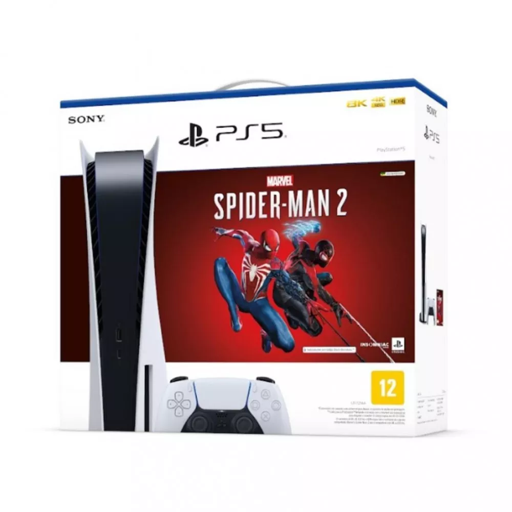 Image 1 of 5 of Console Sony PlayStation 5 + Marvel Spider-Man 2