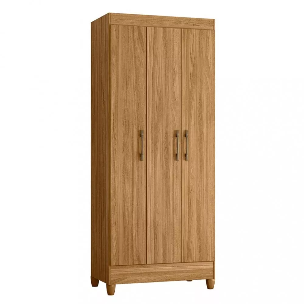 Guarda Roupa Solteiro 3 Portas 1 Gaveta Lyon Moval
