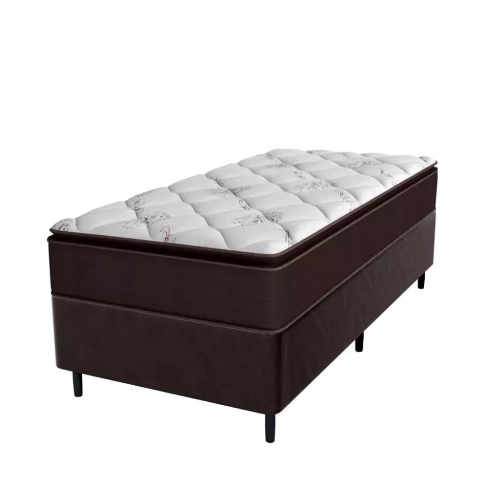 Cama Box Solteiro 88cm Molas Ensacadas Multiflex 2CEN Umaflex