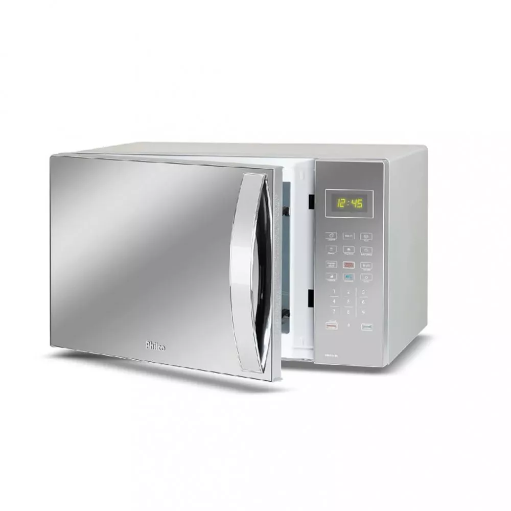 Micro-ondas Philco PMO37ES Limpa Fácil Espelhado 37L