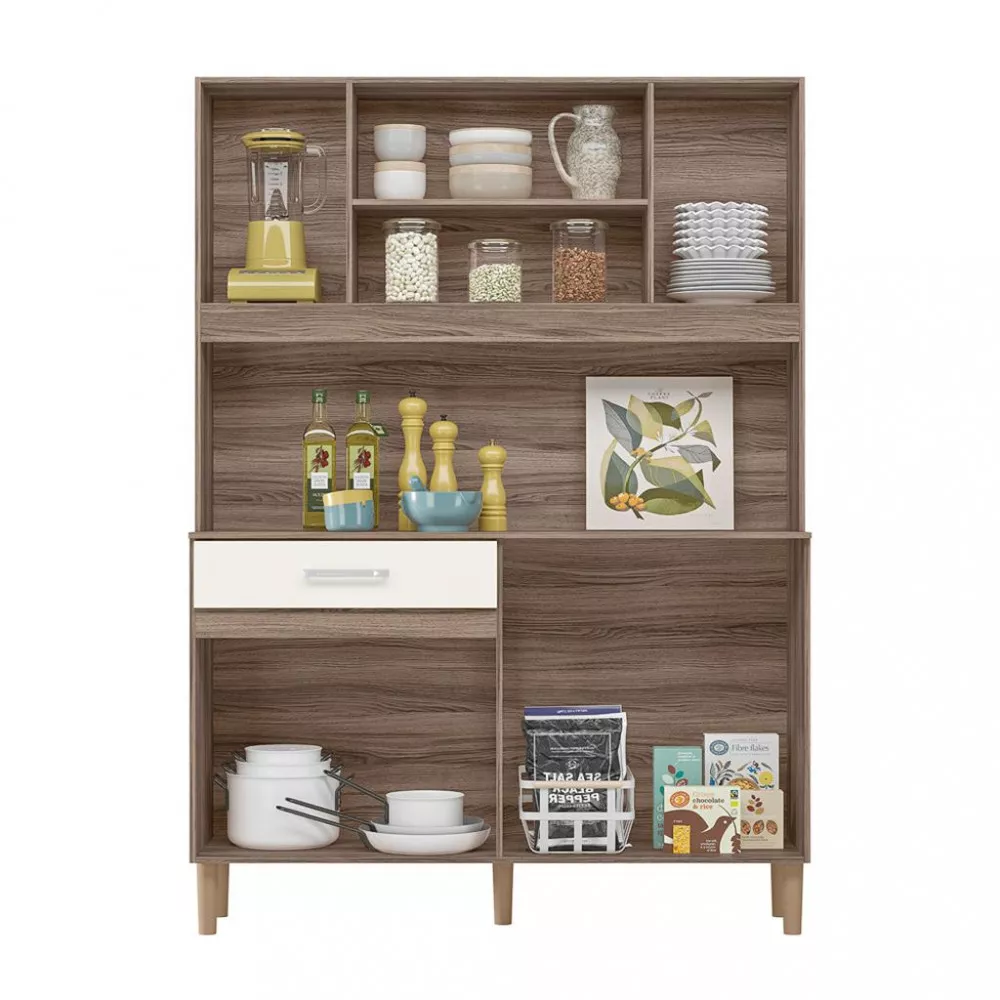 Cozinha Compacta 7 Portas 1 Gaveta Magazin Nicioli