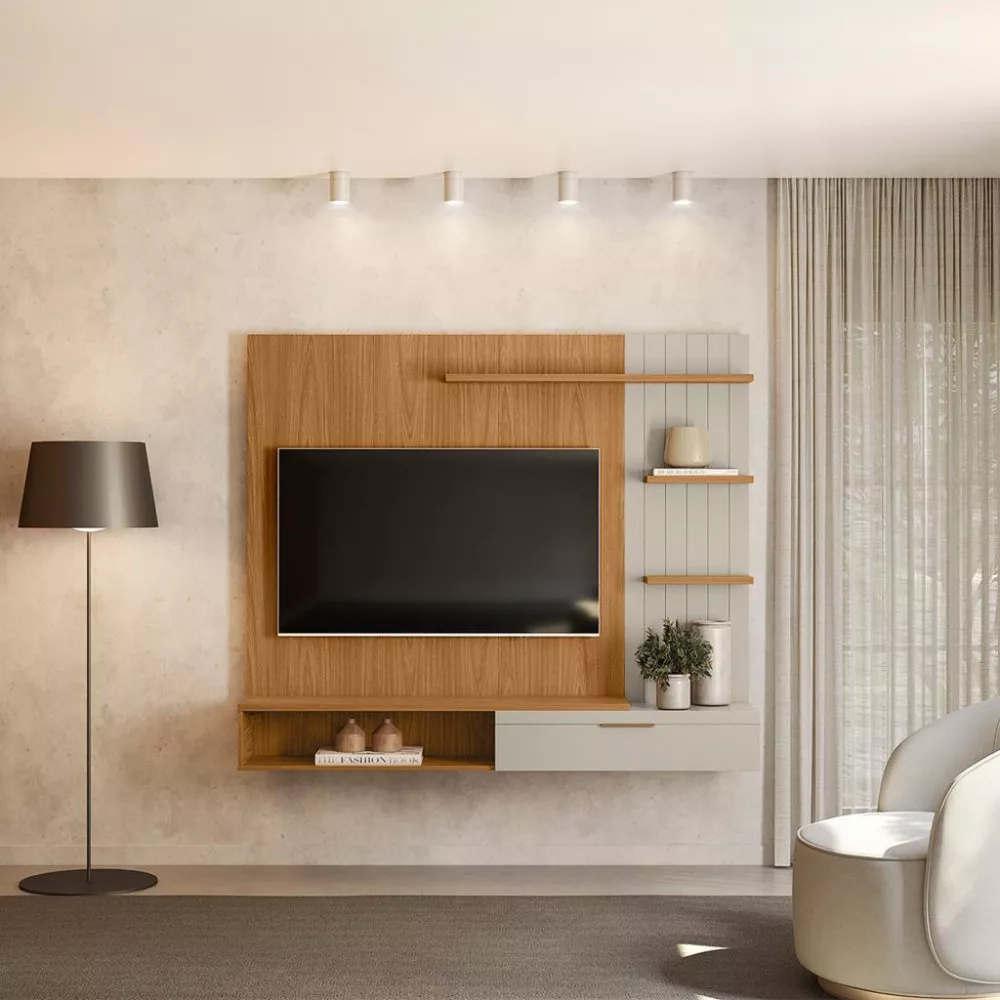 Image 0 of 5 of Painel Home Ideal para TV até 60 Polegadas Montreal Linea Brasil