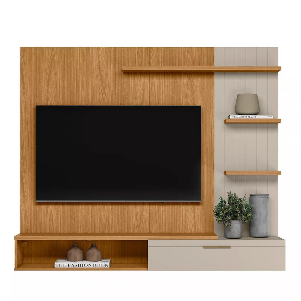 Image 1 of 5 of Painel Home Ideal para TV até 60 Polegadas Montreal Linea Brasil