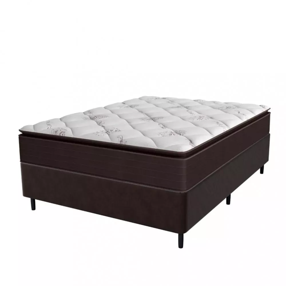 Cama Box Casal 138cm Molas Ensacadas Multiflex 2CEN Umaflex