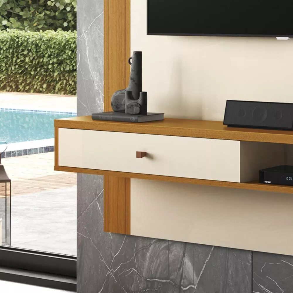 Image 3 of 4 of Painel para TV Até 55 Polegadas 1 Porta 150cm Condor EDN Móveis