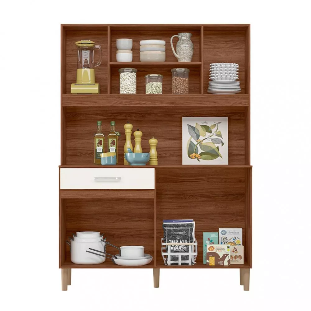 Cozinha Compacta 7 Portas 1 Gaveta Magazin Nicioli