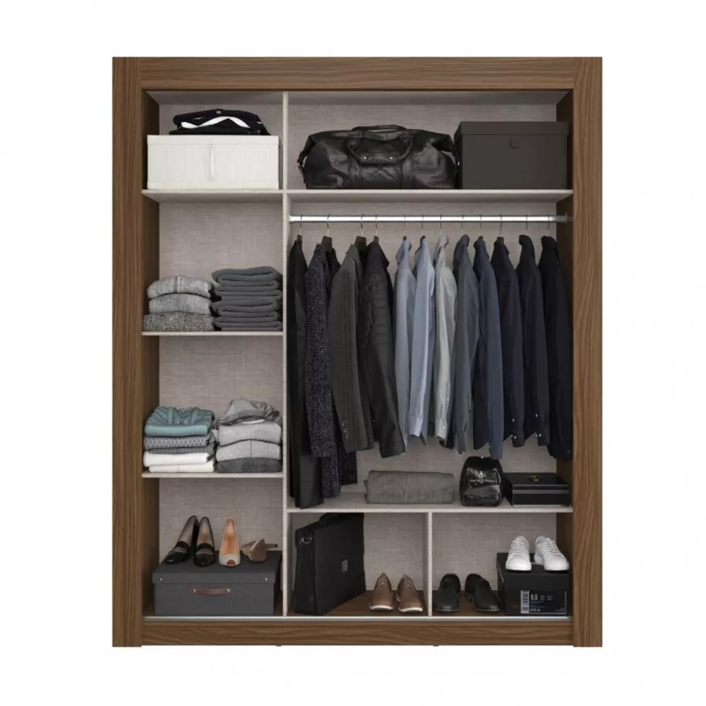 Guarda Roupa Solteiro 3 Portas de Correr PH1708 Herval