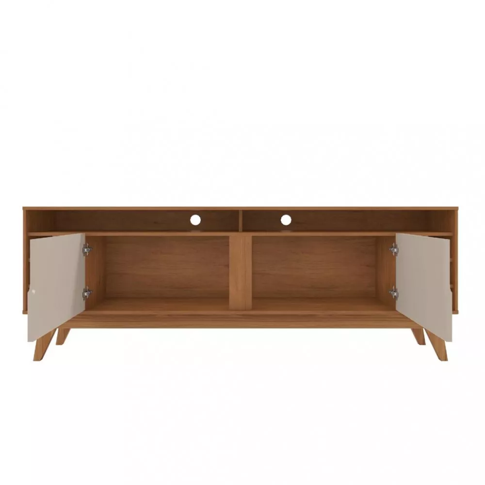 Rack para TV Até 60 Polegadas 2 Portas 135cm Wine Casa D