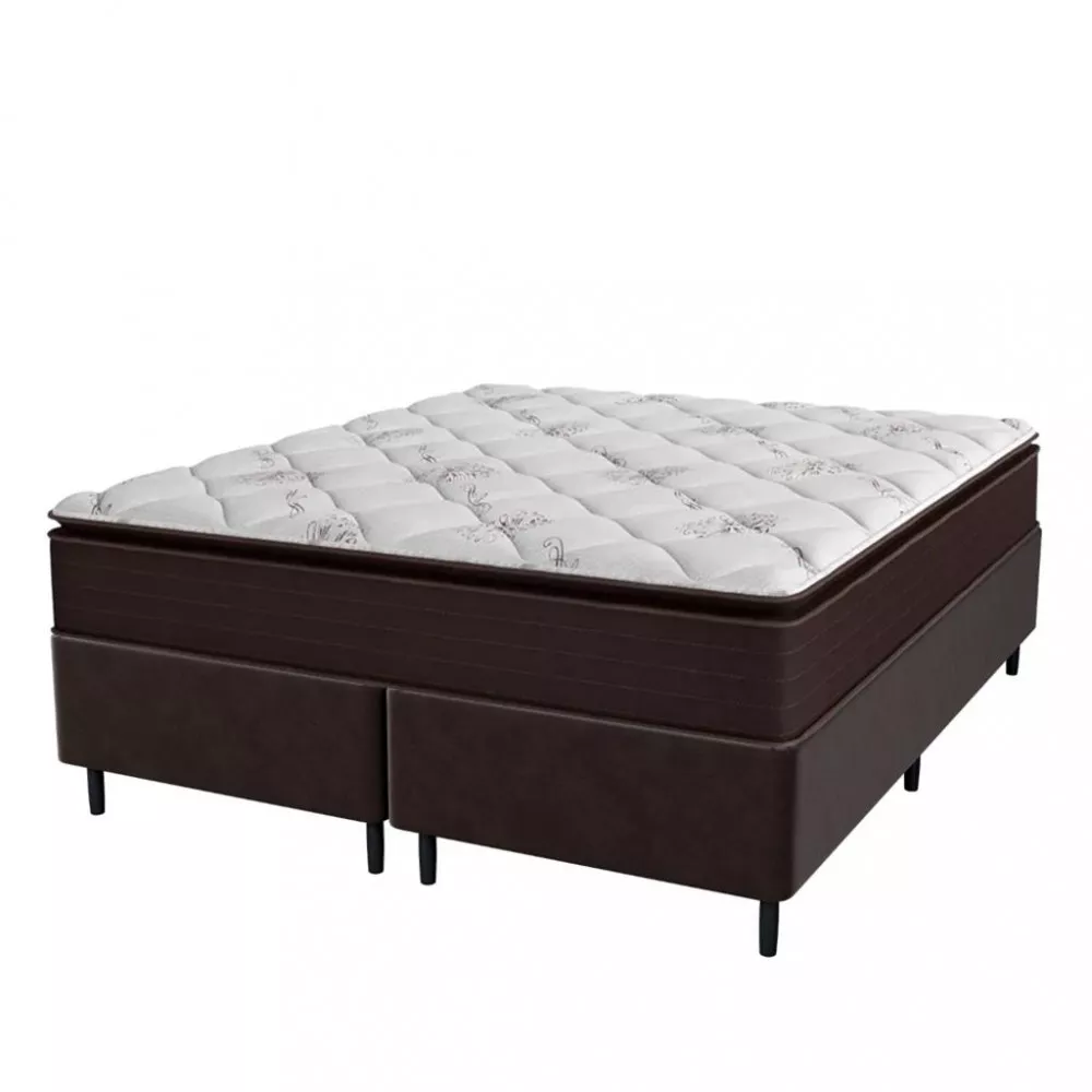 Cama Box Queen 158cm Molas Ensacadas Multiflex 2CEN Umaflex