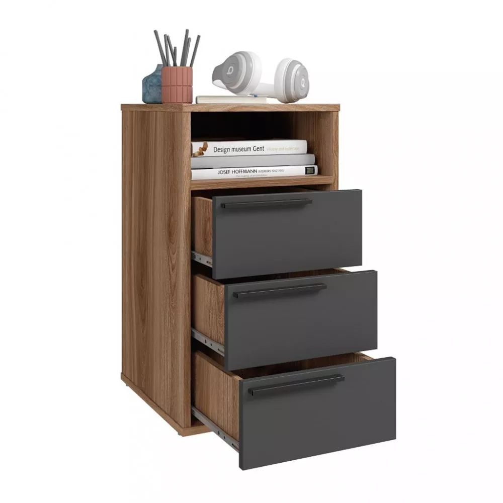 Gaveteiro 3 Gavetas BHO38 BRV Móveis