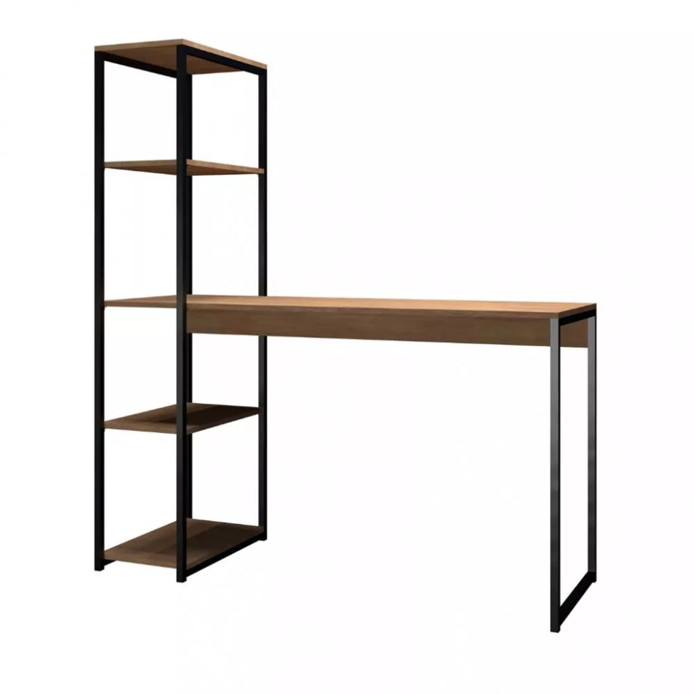 Escrivaninha com Estante 136cm Brooklyn Artefamol