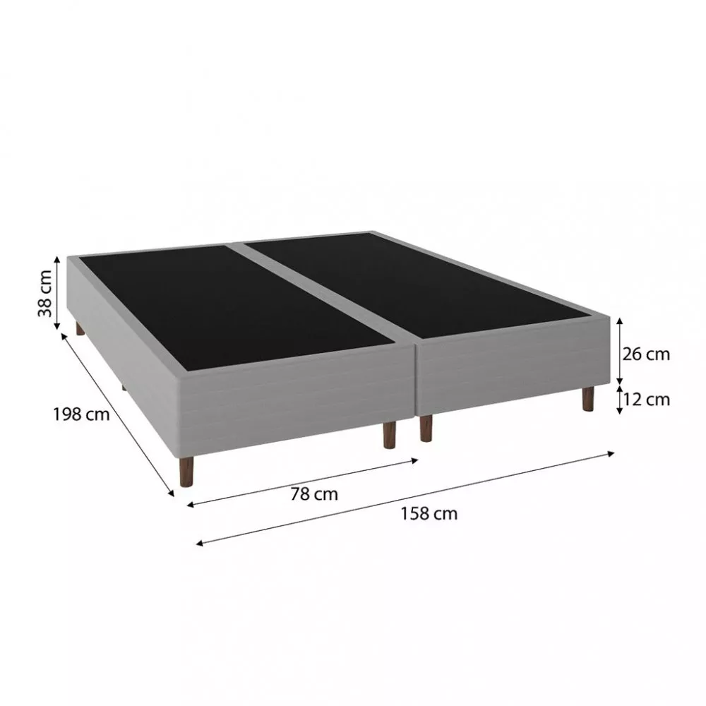 Base Box 158cm Poliéster Magnyfic Umaflex