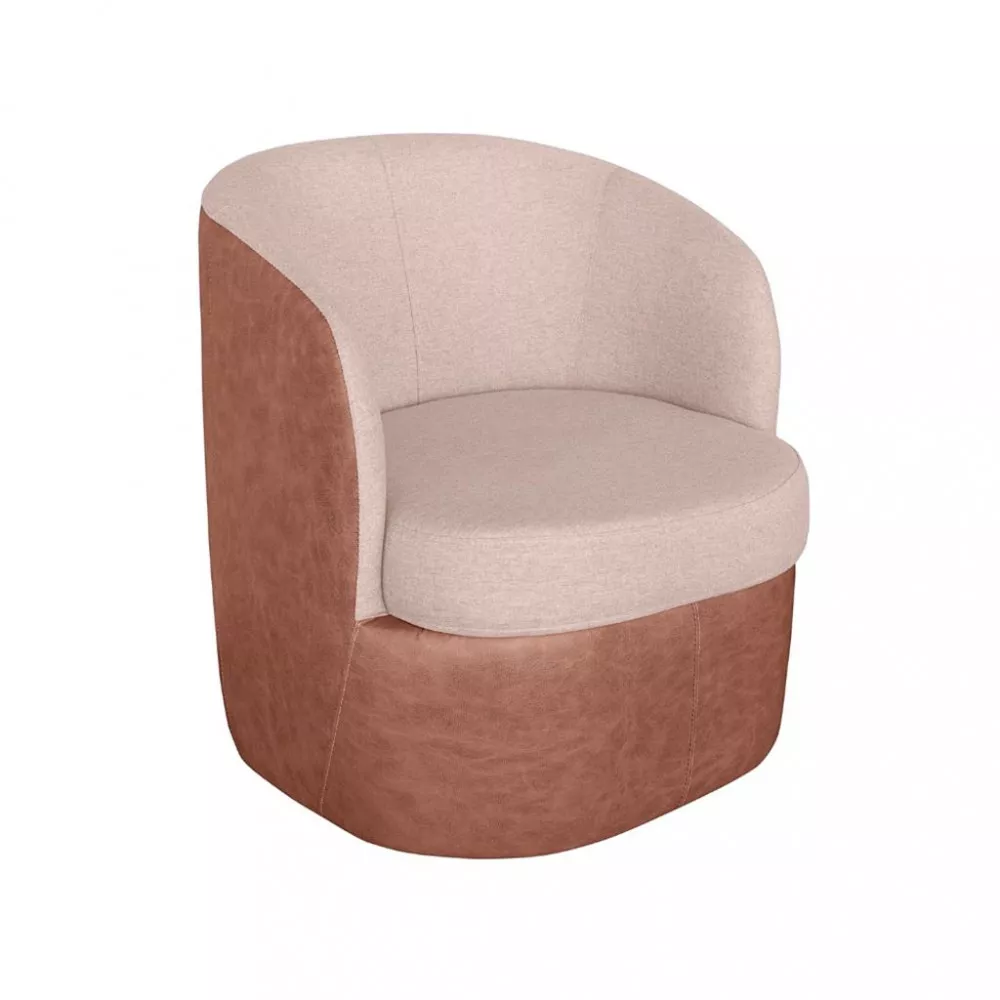 Poltrona 67cm Linho Carrara Konfort Móveis