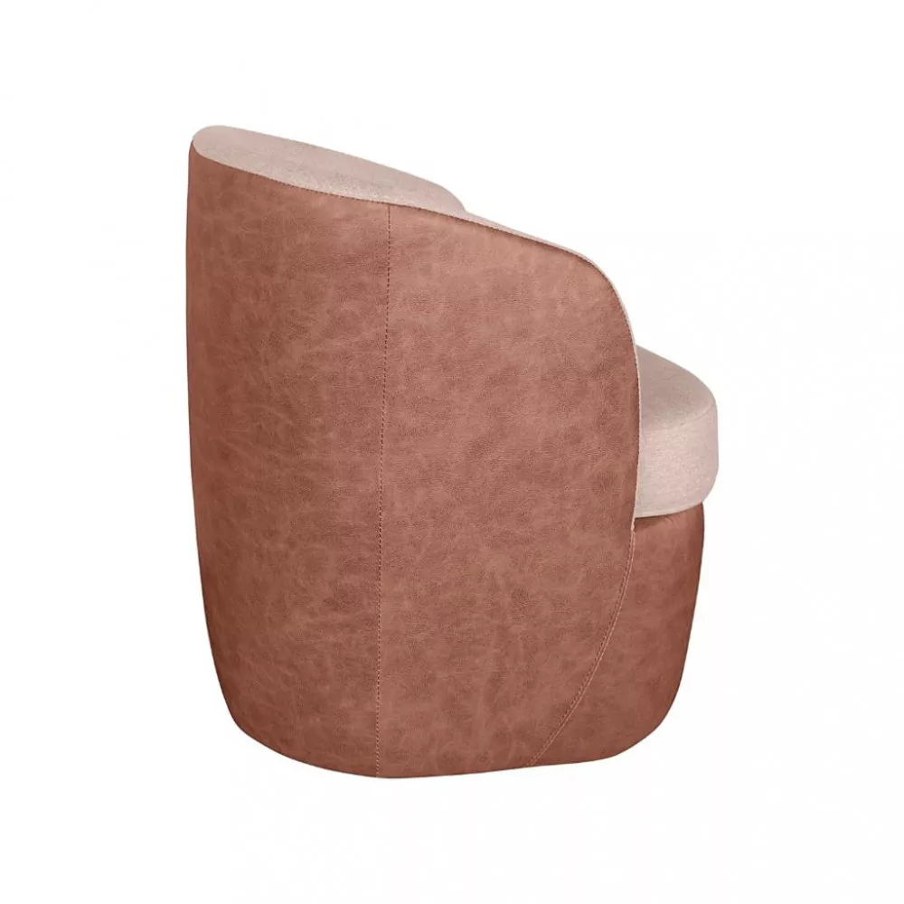 Poltrona 67cm Linho Carrara Konfort Móveis