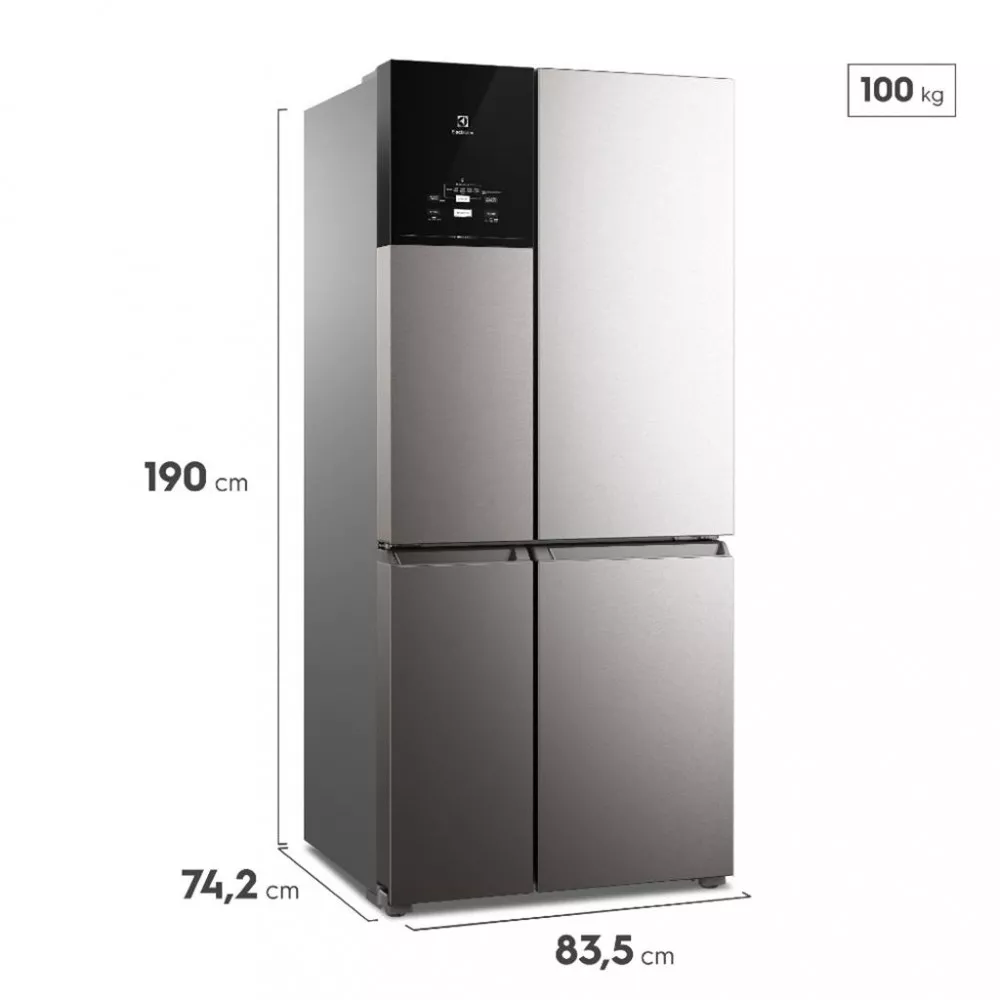 Geladeira Electrolux IQ8S Frost Free Multidoor 581L