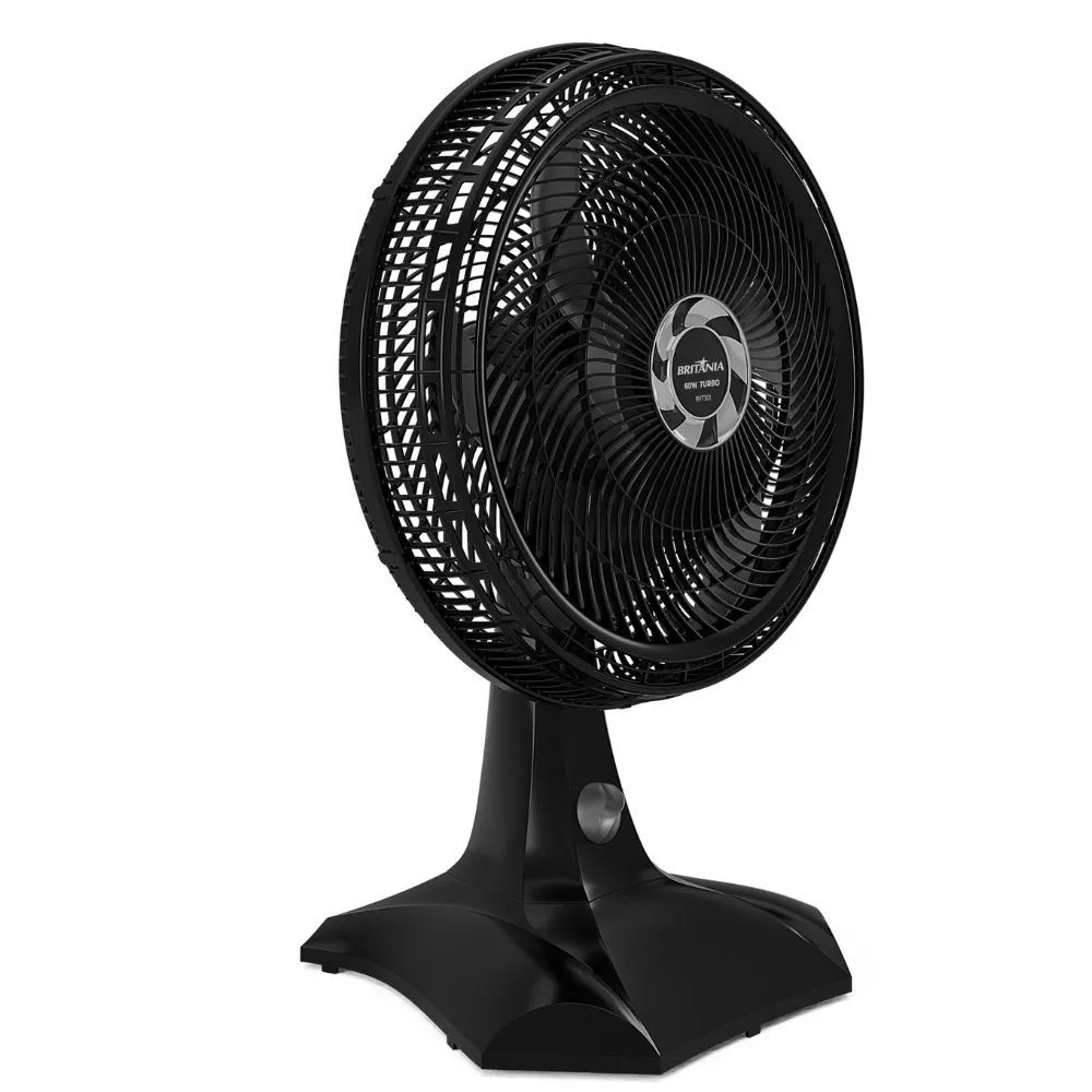 Ventilador de Mesa Britânia Maxx Force 30cm 6 Pás 3 Velocidades BVT301