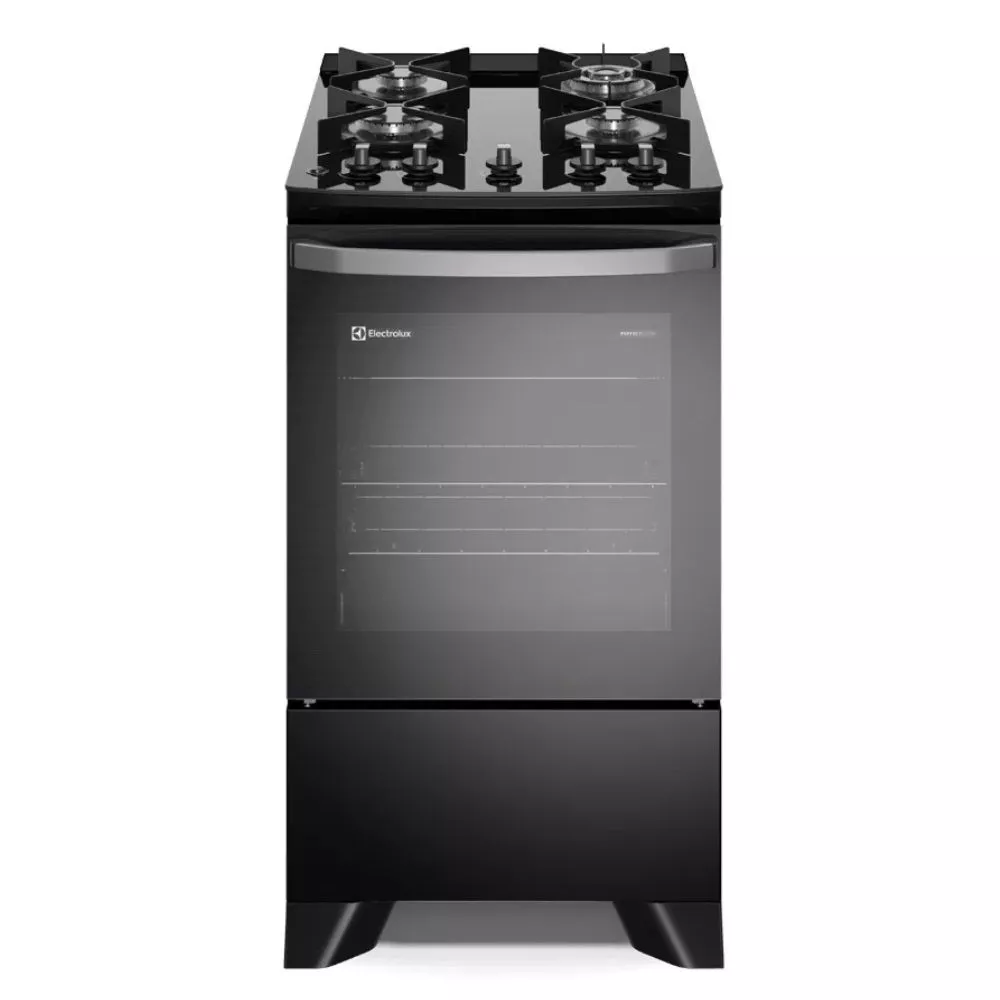 Fogão de Piso Electrolux de 4 Bocas Experience com VaporBake FE4GP