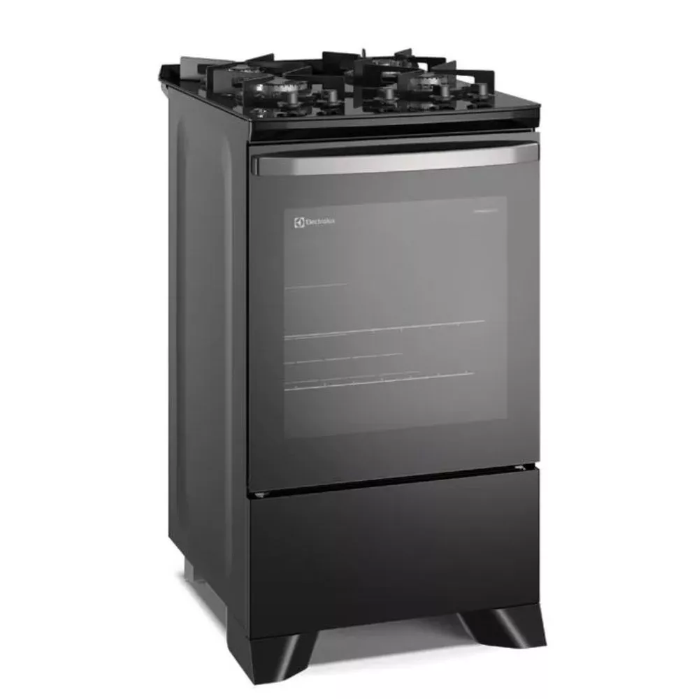 Fogão de Piso Electrolux de 4 Bocas Experience com VaporBake FE4GP