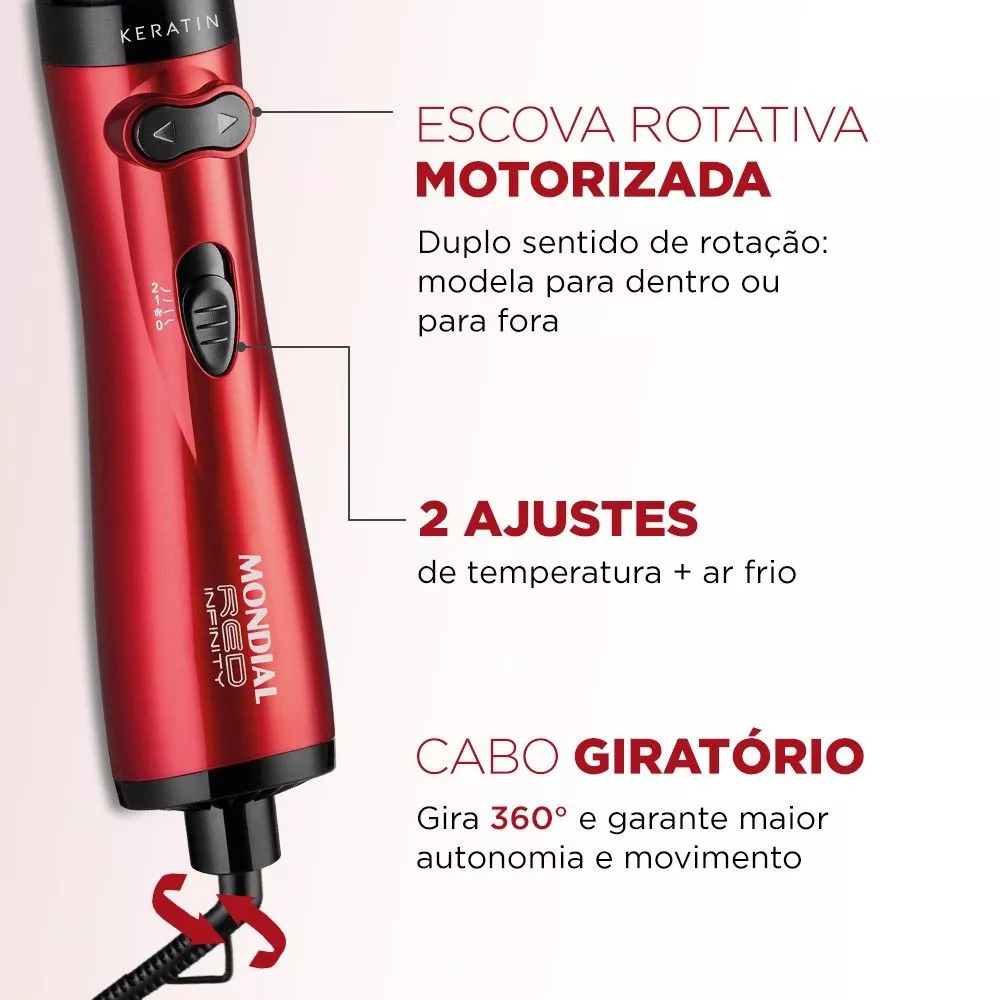 Image 3 of 5 of Escova Rotativa Mondial Infinity ER-11-KR