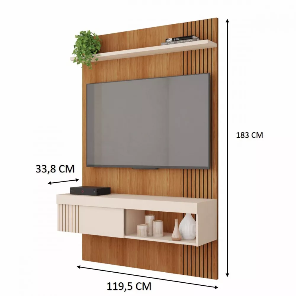 Painel para TV Jade Caemmun 1,20