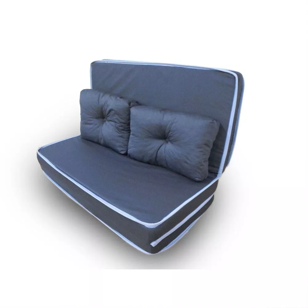 Puff 3 em 1 Casal Conforto FA Maringá 128x60x10 cm