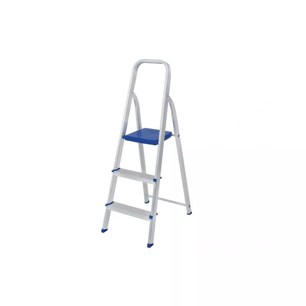 Escada 3 Degraus de Alumínio Mor