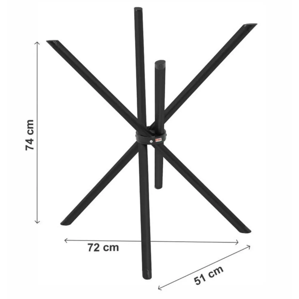 Conjunto Mesa Ciplafe Slim 90cm 4 Cadeiras