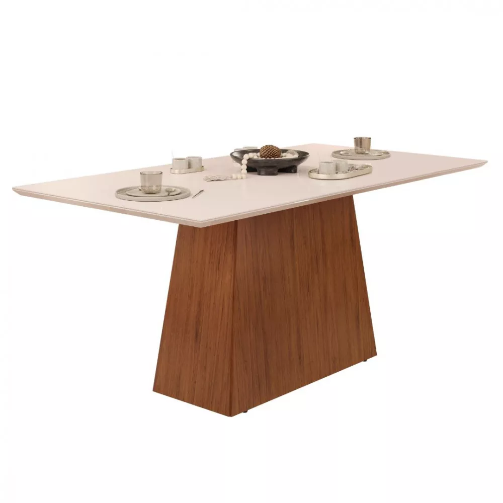 Image 1 of 4 of Conjunto de Mesa Dulce DJ 1,80X0,90 com 6 Cadeiras Zoe