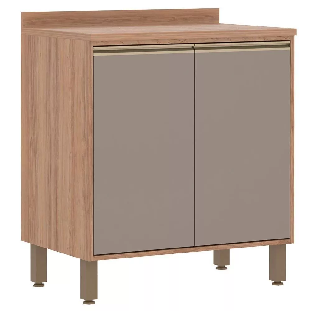 Balcão Luciane Yara 80 cm 2 Portas com Tampo 1302/199