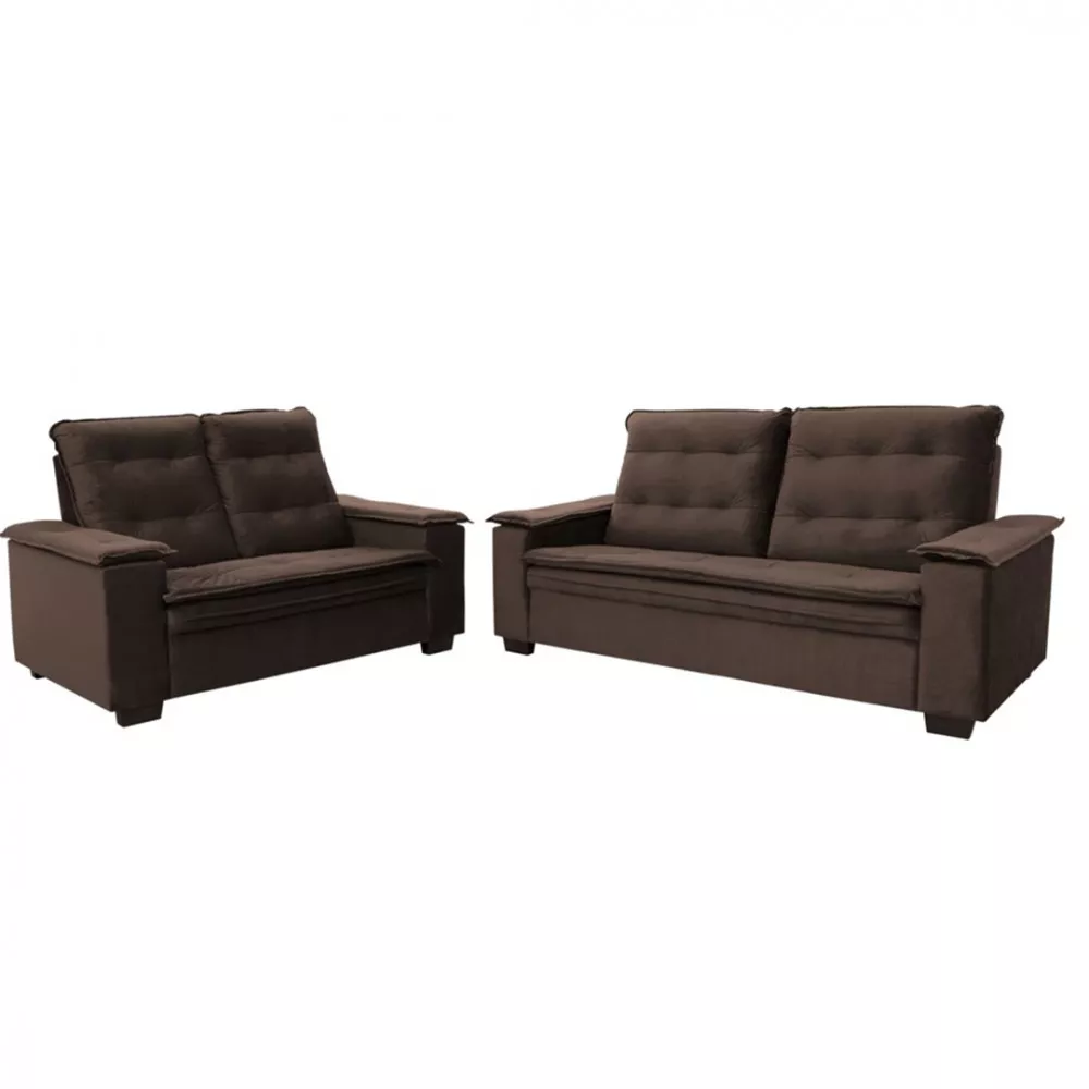 Image 1 of 2 of Conjunto de Estofado Porto 3 e 2 Lugares Hellen
