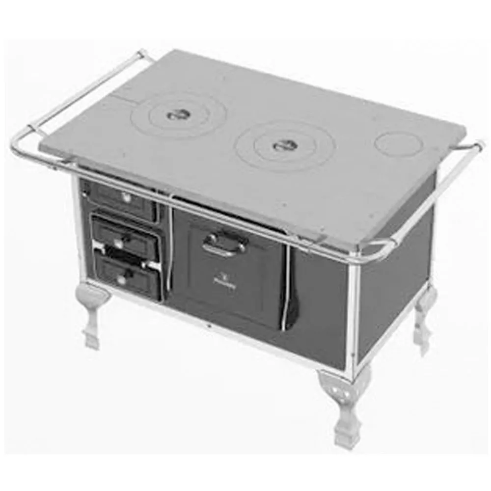 Fogão a lenha 2 Bocas Marumby NR 2 Saída Chaminé Direita Petrycoski