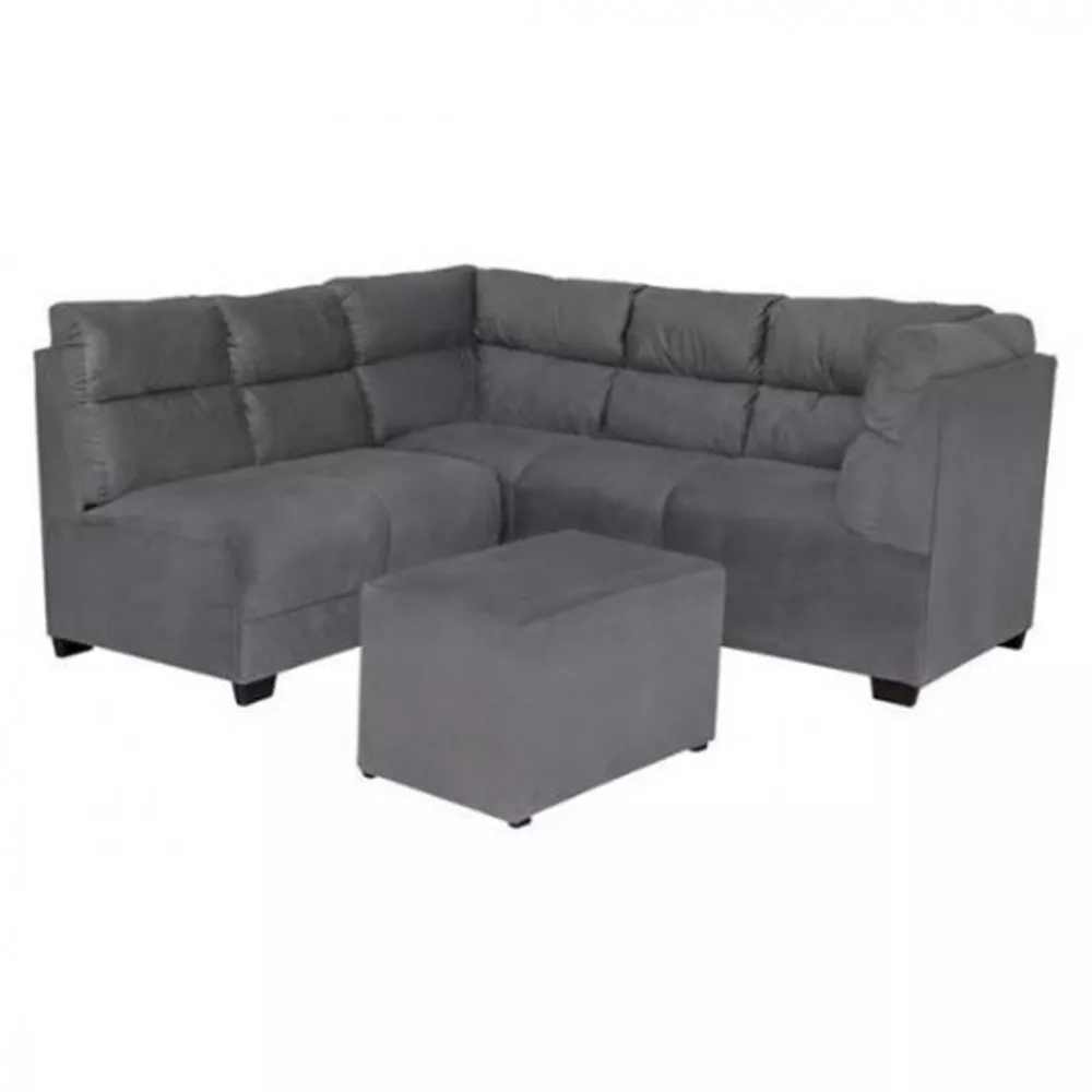 Estofado De Canto Parana Com Puff 4037