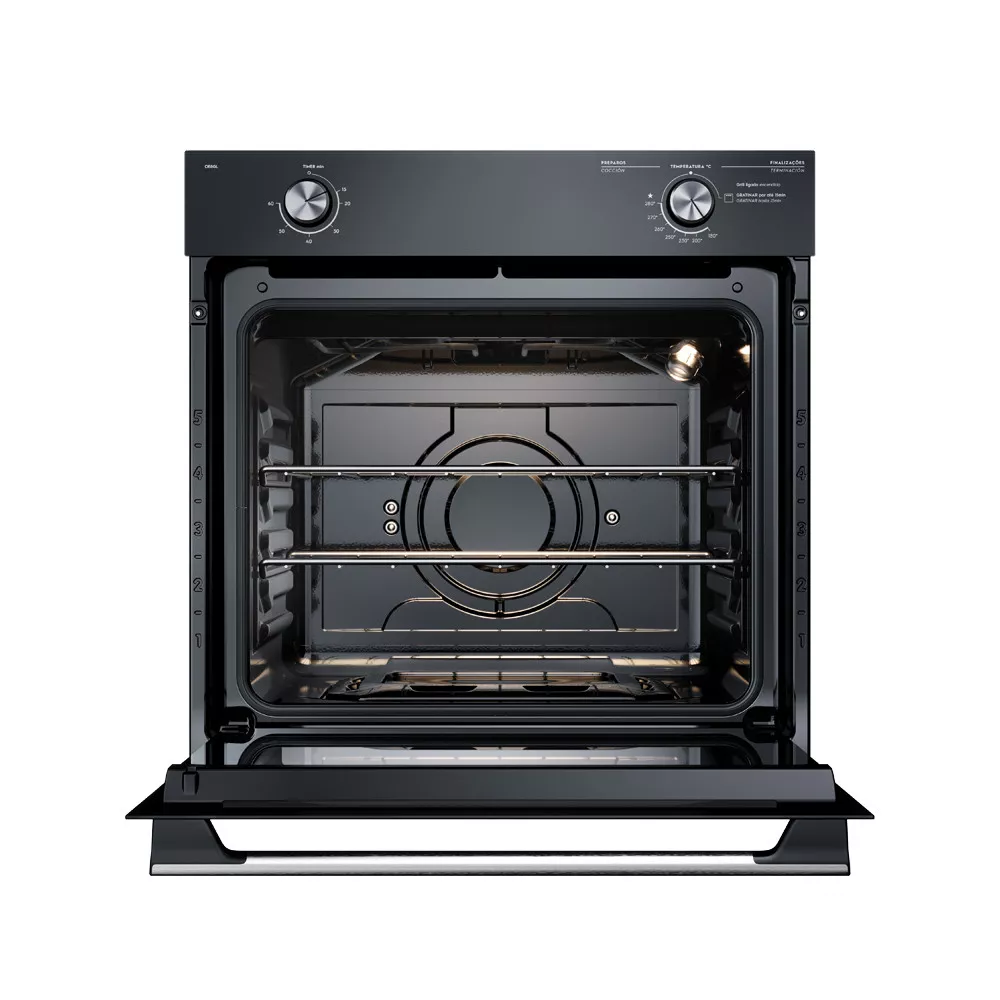 Image 1 of 7 of Forno de Embutir a Gás Electrolux 80L Efficient com PerfectCook (OE8GL)