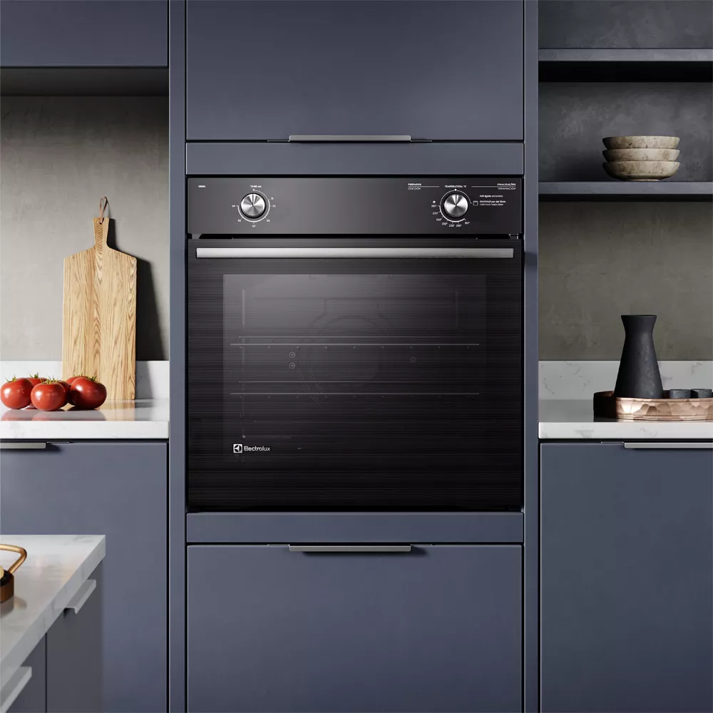 Image 6 of 7 of Forno de Embutir a Gás Electrolux 80L Efficient com PerfectCook (OE8GL)
