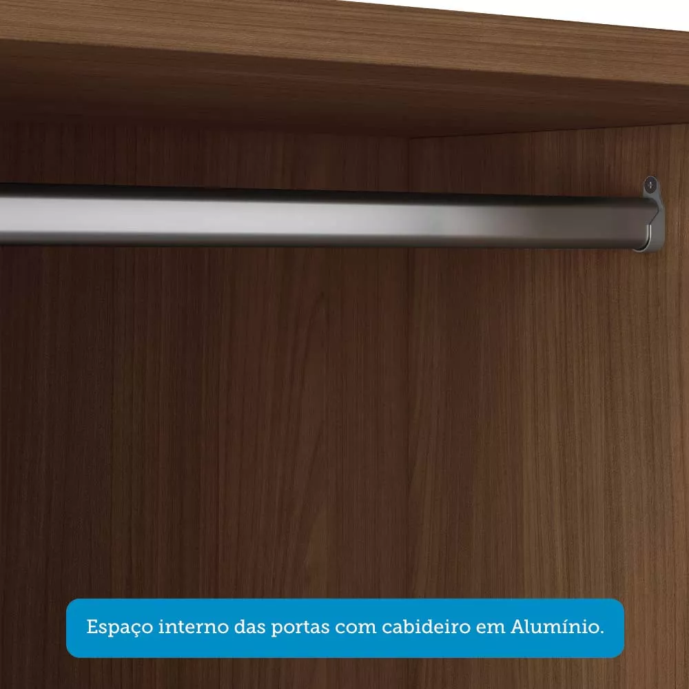 Image 4 of 7 of Cômoda 2 Portas e 5 Gavetas Málaga Gold Santos Andirá