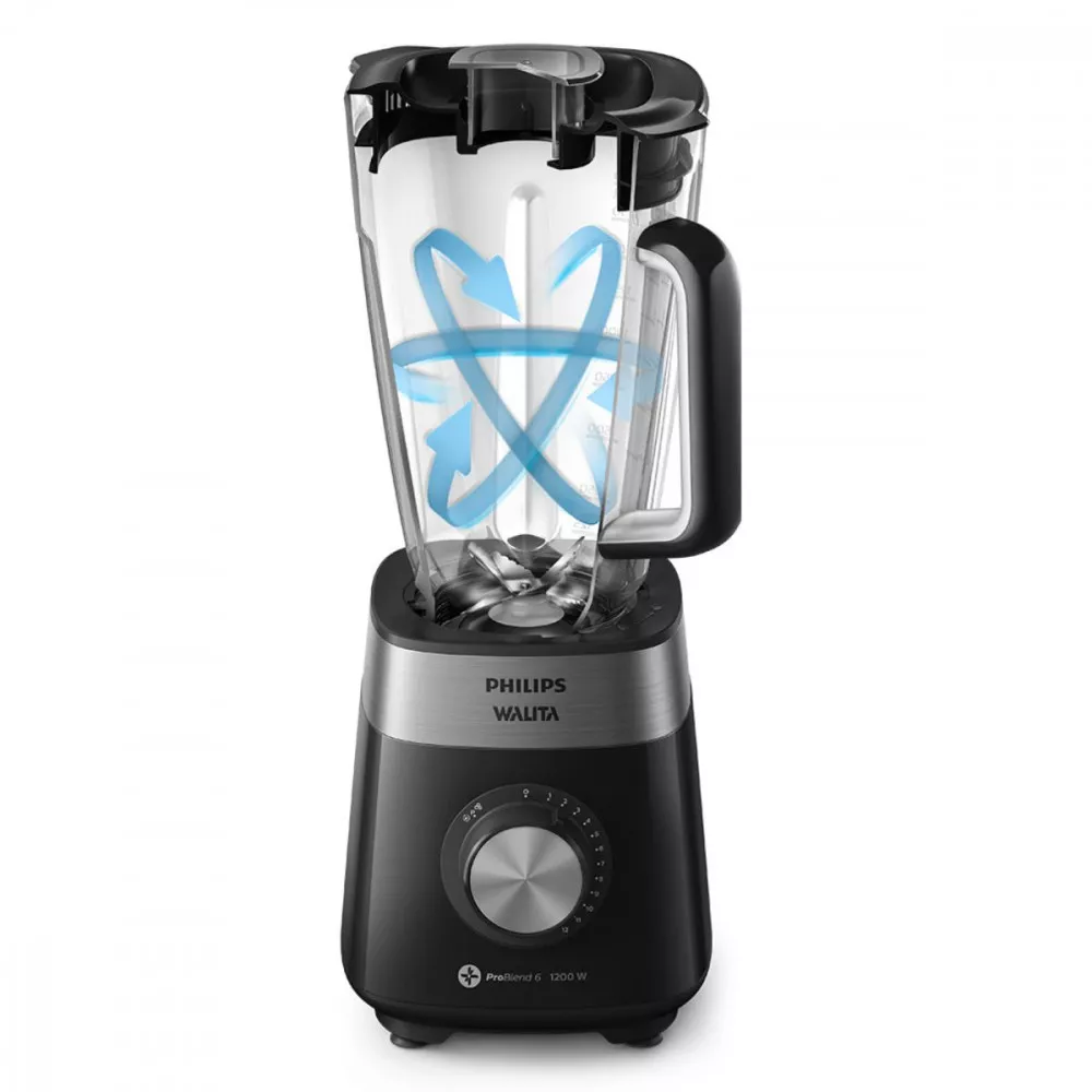 Liquidificador Série 5000 Jarra Inquebrável Philips Walita  1200W
