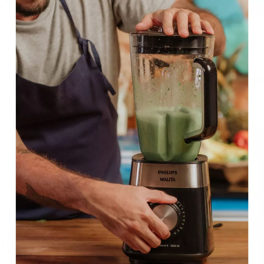 Liquidificador Série 5000 Jarra Inquebrável Philips Walita  1200W