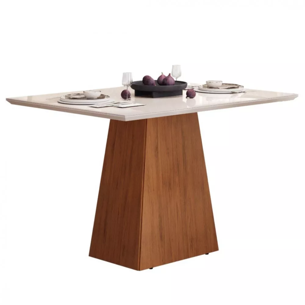 Conjunto de Mesa Dulce DJ 1,20X0,90 com 4 Cadeiras Zoe