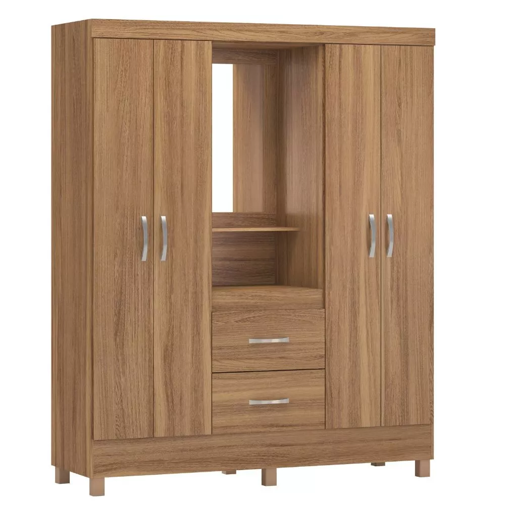 Guarda Roupa Demobile Lord Capelinha 4 Portas