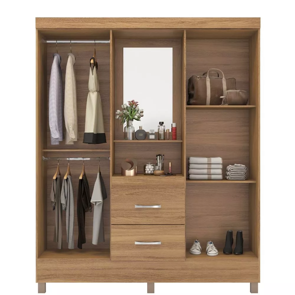 Guarda Roupa Demobile Lord Capelinha 4 Portas