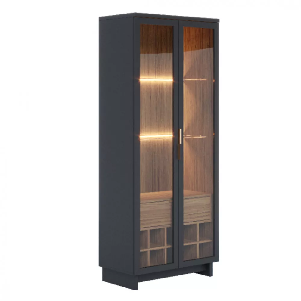 Cristaleira Colibri Guanabara Com 2 Portas E 1 Gaveta