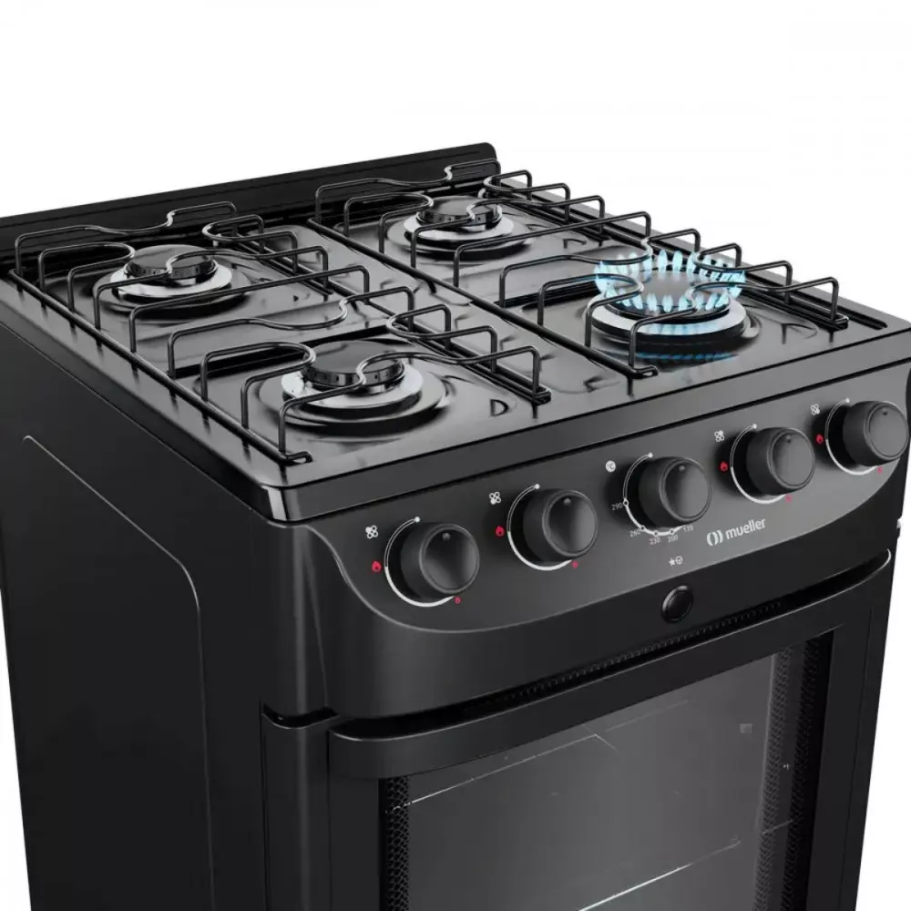 Fogão Mueller  4 Bocas com mesa esmaltada MFI4BC