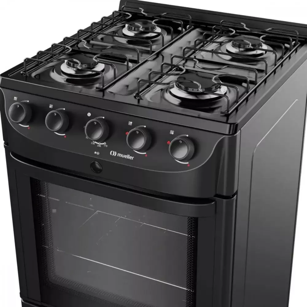 Fogão Mueller  4 Bocas com mesa esmaltada MFI4BC