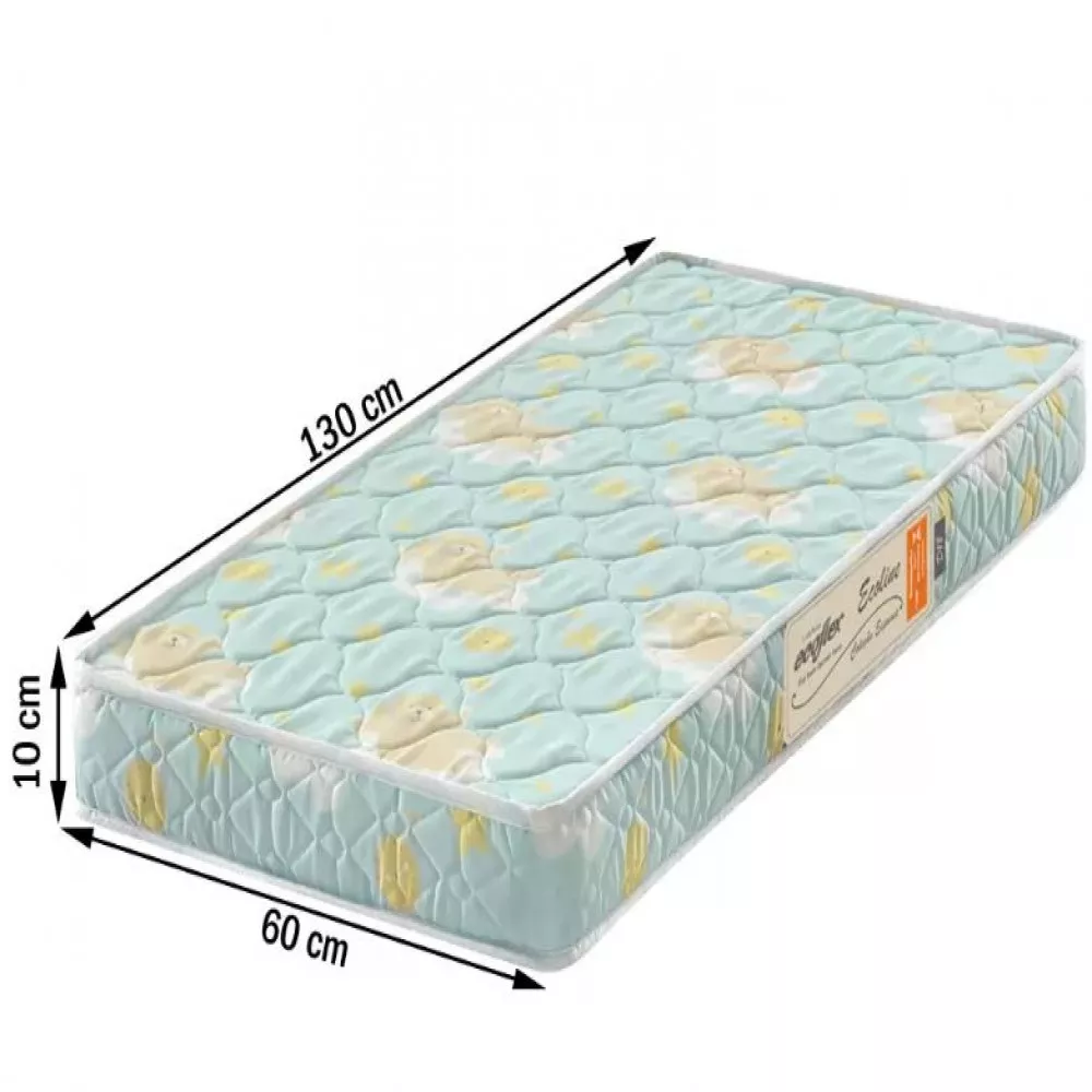 Colchão Para Berço Infantil Ecoflex Ecoline D-18 0,60x1,30x0,10