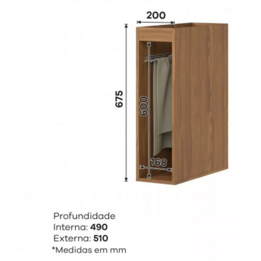 Balcão Porta Toalha Requinte Henn