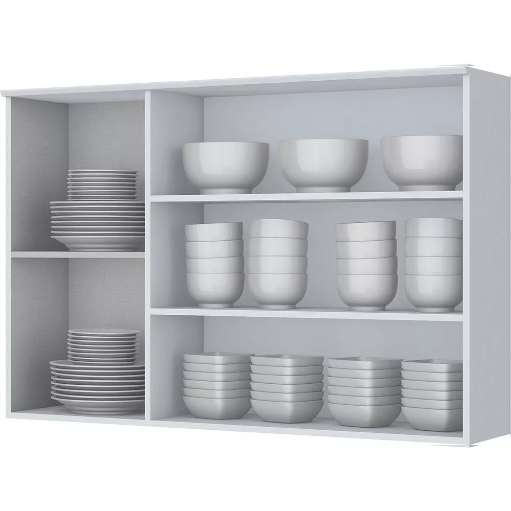 Armário Aéreo Henn 120cm 3 Portas Americana